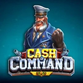 Cash of Command slot logo by Play’n GO at Playbison Casino